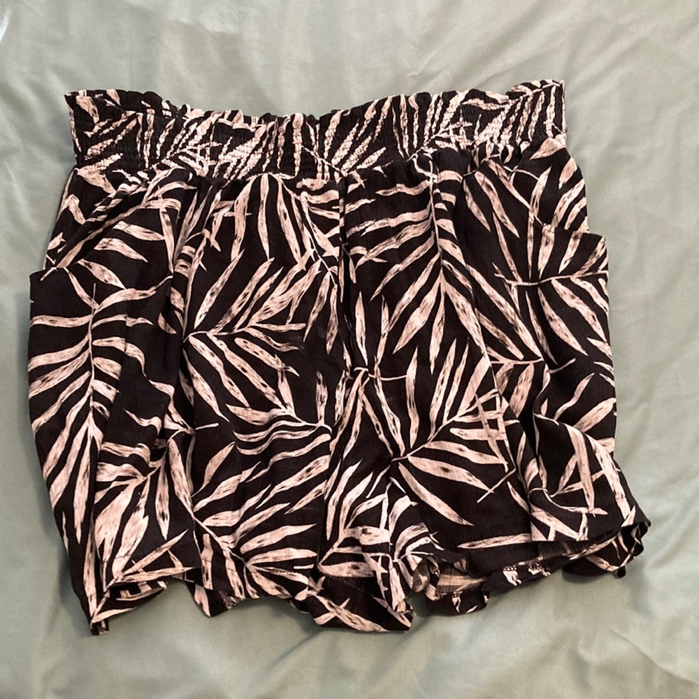 For Days Recycled Fabric Breezy Palm Print Loose-fit Shorts